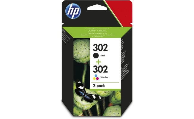 Cartus Cerneala Original HP Black/Color, nr 302 X4D37AE, pentru DJ2130, D3639