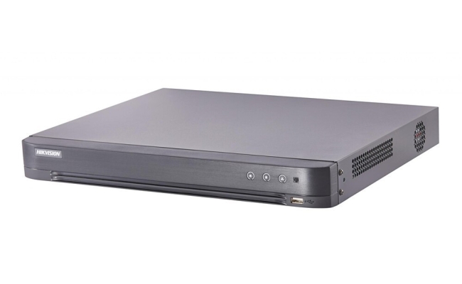 DVR Hikvision TurboHD 8 canale DS-7208HQHI-K2/P; 3MP; PoC - Power overcoax; 8...