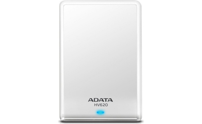 HDD Extern ADATA HV620S, 1TB, Alb, USB 3.1