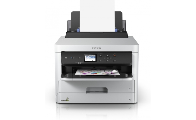 Imprimanta inkjet color Epson WF-5290DW, A4, C11CG05401, alb