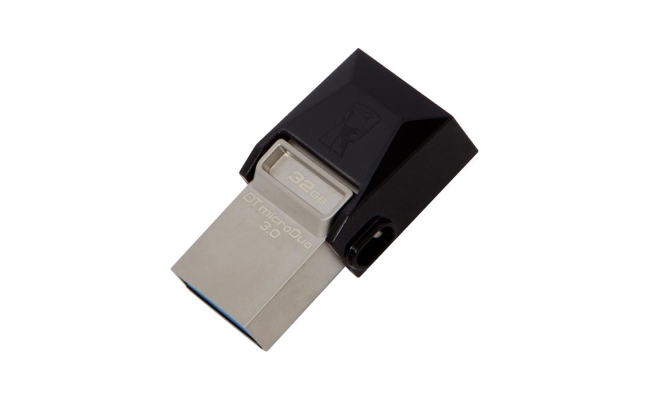Kingston DataTraveler Duo 3C 32GB - Memorie USB 3.0 Type-C, profil mic, OTG,...