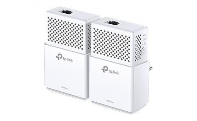 Kit Adaptor Powerline Tp-link tehnologie AV2, 1 port Gigabit, TL-PA7010KIT