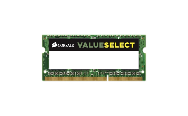 Memorie RAM notebook Corsair Value Select 4GB DDR3 1600MHz (CMSO4GX3M1A1600C11)