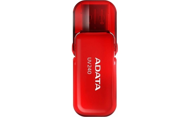 Memorie USB Flash Drive ADATA 16GB, UV240, USB 2.0, Rosu