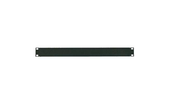 Panou blank Logilink PN101B 1U pt rack 19 inch, negru