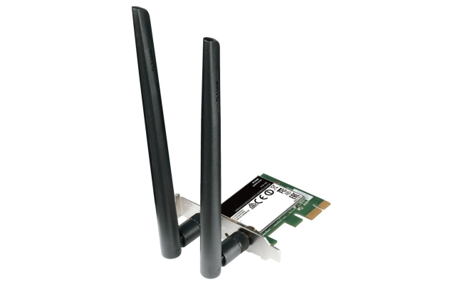 Placa de retea wireless D-Link DWA-582, AC1200, Dual Band