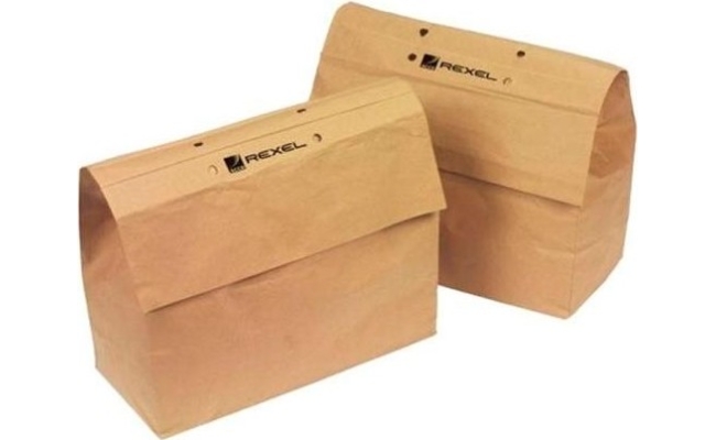 Pungi de hartie  (20L) pentru Distrugator Documente Rexel Auto+ 90X, 20...