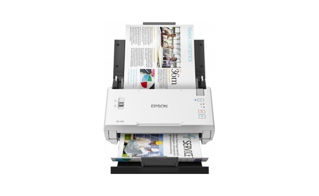 Scanner Epson DS-410, dimensiune A4, tip sheetfed, viteza scanare: 52 ipm...