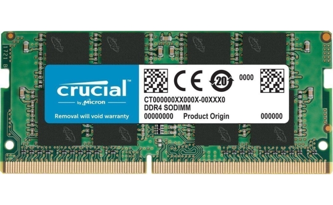 SODIMM Crucial, 16GB DDR4, 2666 MHz, "CT16G4SFD8266"