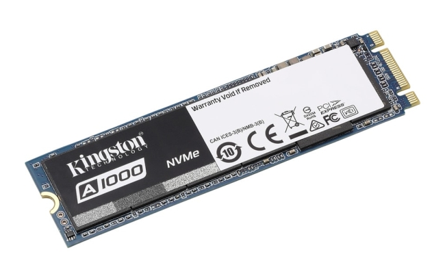 SSD KINGSTON, A1000, 960 GB, M.2, PCIe Gen3.0 x2, 3D Nand, R/W: 1500/1000...