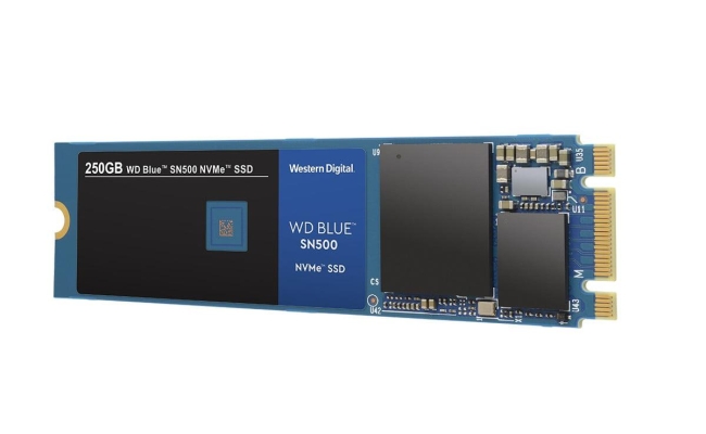 SSD WD Blue SN500, 250GB, NVMe, M.2