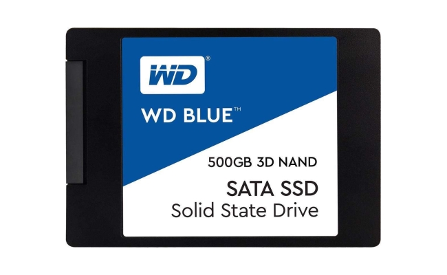 SSD Western Digital Blue 3D, 500GB, 2.5", SATA III