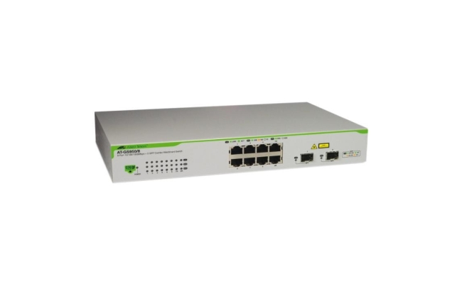 Switch ALLIED TELESIS GS950, 8 port, 10/100/1000 Mbps