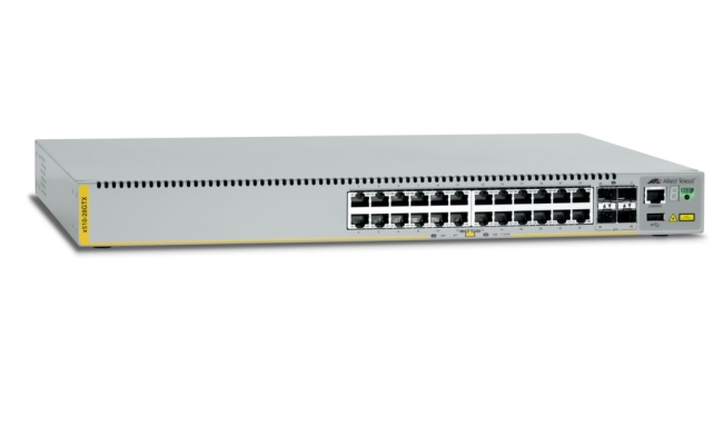 Switch Allied Telesis X510-28GTX - 24 porturi Gigabit, 4 SFP, Managed,...