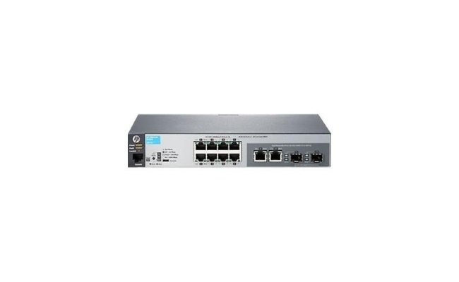 Switch HP 2530 - 8 porturi Gigabit, 2 SFP, Managed, Rackabil, Carcasa...