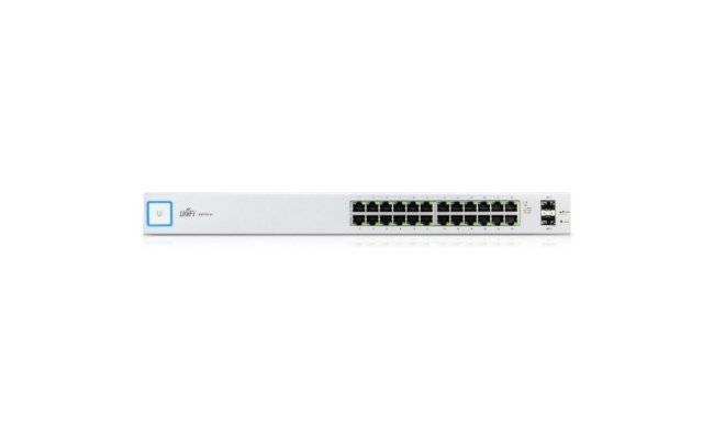 Switch Ubiquiti UniFi US-24-EU - 24 porturi Gigabit, 2 SFP, Management,...