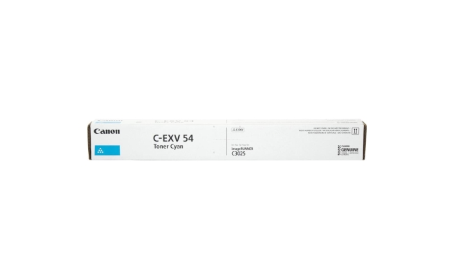 Toner Canon C-EXV54C, cyan, capacitate 8500 pagini, pentru iRC3025/3025i