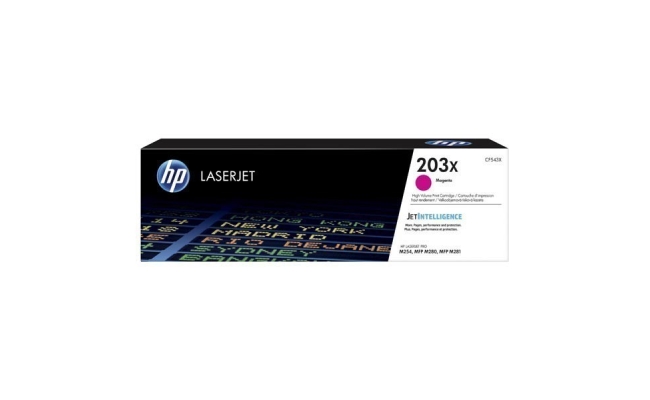 Toner Original HP Magenta CF543X, nr.203X, pentru Color LaserJet Pro M254,...