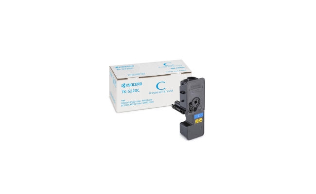 Toner Original Kyocera Cyan, TK-5220C, pentru ECOSYS M5521, 2K, incl.TV 0.8...
