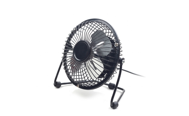 VENTILATOR GEMBIRD de birou NF-03, 4" 145x141mm, corp de metal