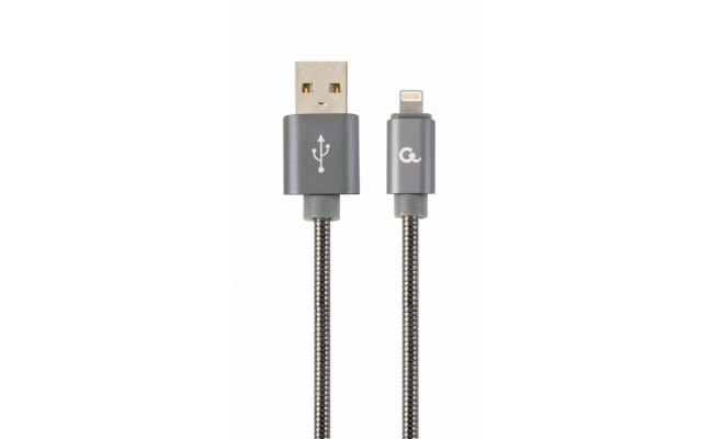Cablu Alimentare si Date Gembird USB 2.0 (T) la Lightning (T), 1m, Premium,...
