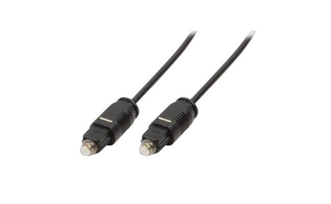 Cablu audio optic LOGILINK Toslink (T/T) 0.5m negru (CA1005)