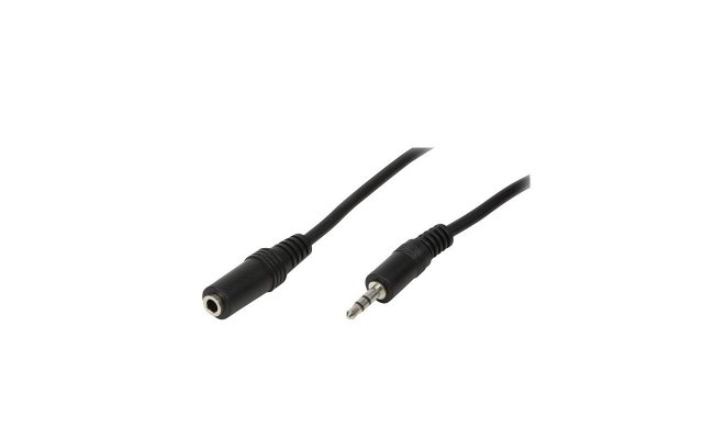 Cablu audio stereo LogiLink 3.5 mm jack M/T, 3m, negru (CA1054)