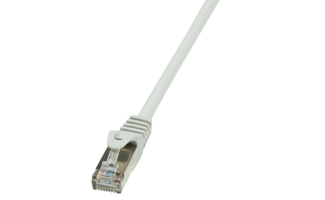 Cablu Patch Cord S/FTP Logilink Cat5e, 3m, Gri, AWG26, Dublu Ecranat (CP1062D)