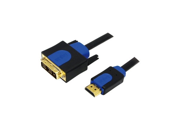 Cablu Video LogiLink CHB3102 - Adaptor HDMI (T) la DVI-D SL (T), 2m,...