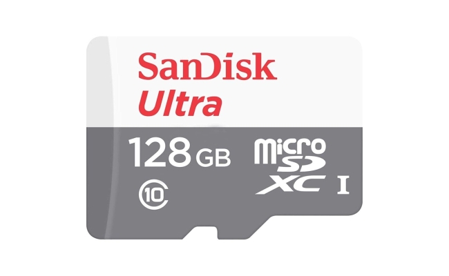 Card de Memorie MicroSD SanDisk Ultra, 128GB, Class 10