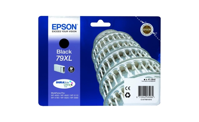 Cartus cerneala Epson 79XL Black, singlepack DURABrite ultra ink, capacitate...