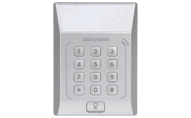 Cititor standalone Hikvision DS-K1T801M cu tastatura si card de proximitate...