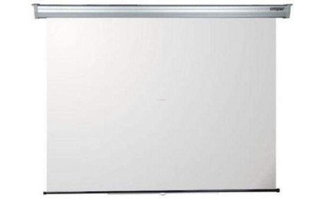 Ecran de proiectie Sopar New Slim, manual, perete, 200cm x 150cm, format 4:3,...