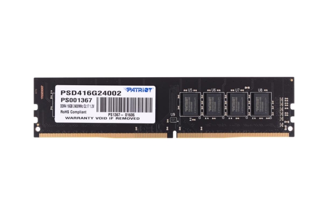 Memorie RAM Patriot Signature Line DDR4 16GB 2400MHz (PSD416G24002)