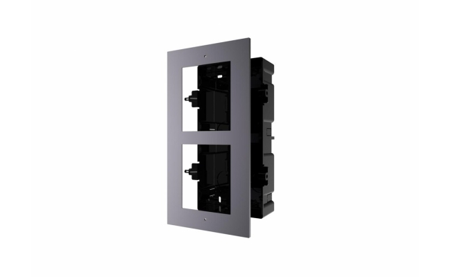 Panou frontal pentru 2 module de videointerfon modular Hikvision DS-KD- ACF2