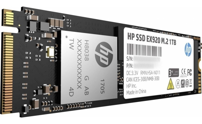 SSD HP EX920, 1TB, M.2 2280