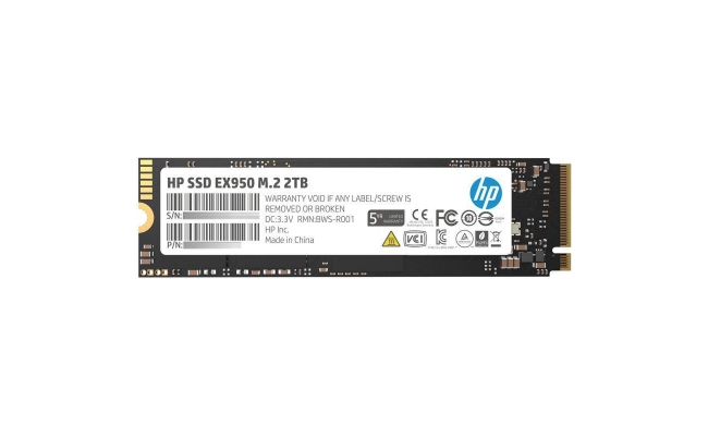 SSD HP EX950, 2TB, M.2 2280