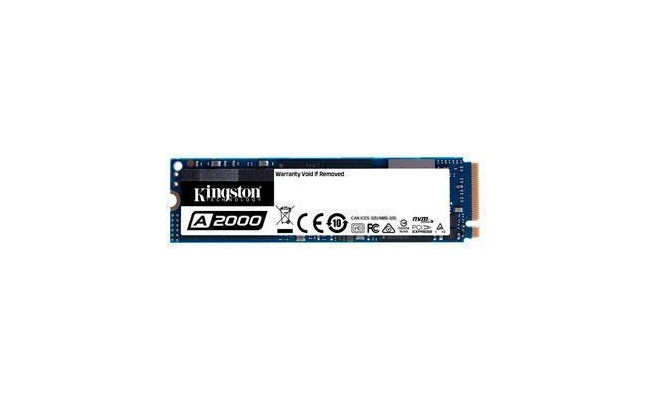 SSD KINGSTON, A2000, 1 TB, M.2, PCIe Gen3.0 x4, 3D Nand, R/W: 2200/2000 MB/s,...
