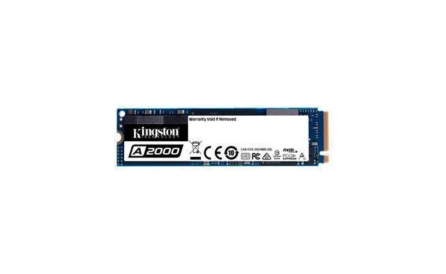 SSD KINGSTON, A2000, 500 GB, M.2, PCIe Gen3.0 x4, 3D Nand, R/W: 2200/2000...