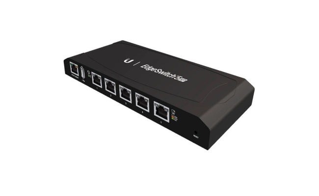 Switch Ubiquiti Gigabit EdgeSwitch ES-5XP, 5 port, 10/100/1000 Mbps