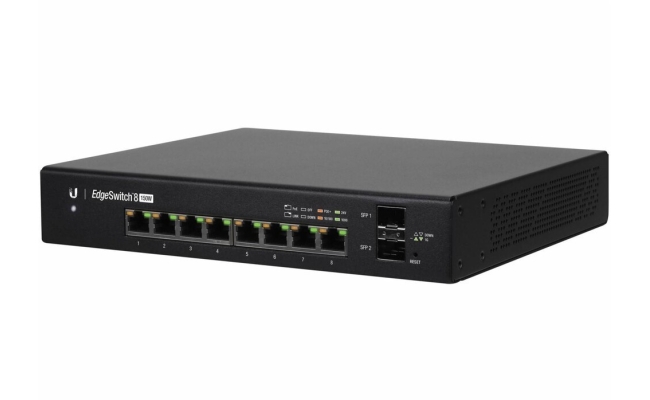 Switch Ubiquiti Gigabit EdgeSwitch ES-8-150W, 8 port, 10/100/1000 Mbps