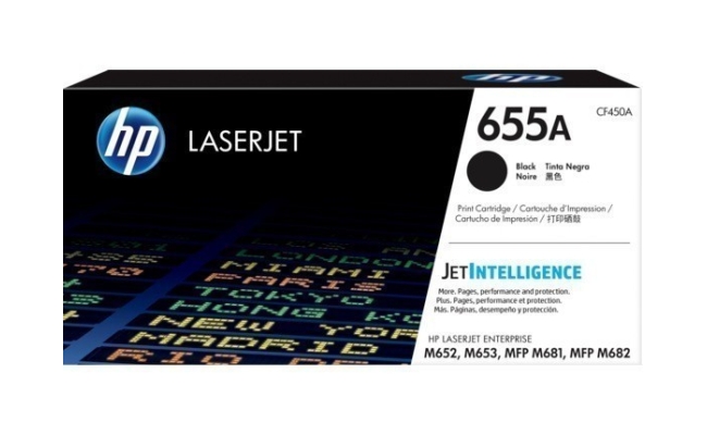 Toner Original HP Black, nr.655A, pentru Color LaserJet M652|M653|M681|M682,...
