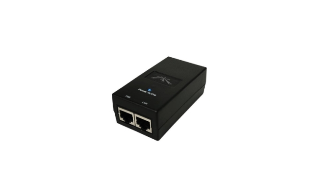 Ubiquiti POE Injector, POE-24-12W-G; 24 Volt; 1* GbE LAN; 2* Ethernet port...