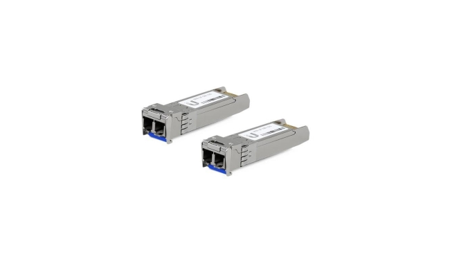 Ubiquiti U Fiber Single-Mode Module, UF-SM-10G; 10G, 2-Pack; Data Rate: 10...