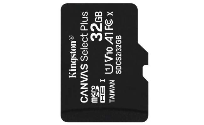 Card MicroSD KINGSTON, 32 GB, microSDHC, clasa 10, standard UHS-I U1
