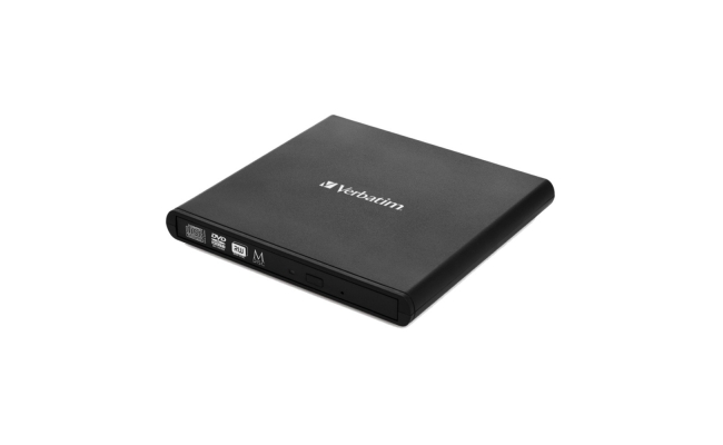 Unitate optica externa DVD-RW Verbatim 98938 - Slimline, USB 2.0, Negru, cu...