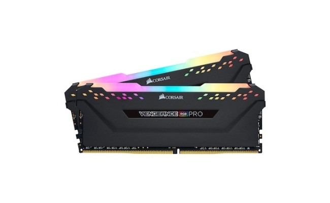 Kit memorie RAM DDR4 Corsair VENGEANCE RGB PRO 32GB (2x16GB) 3200MHz C16...