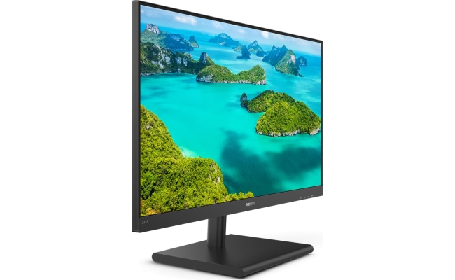 Monitor 23.8" Philips 245E1S/00, IPS, WLED, Anti-Glare, QHD, 4 ms, Negru