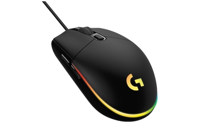 Mouse Gaming Logitech G102 LIGHTSYNC Gaming, negru (910-005823)
