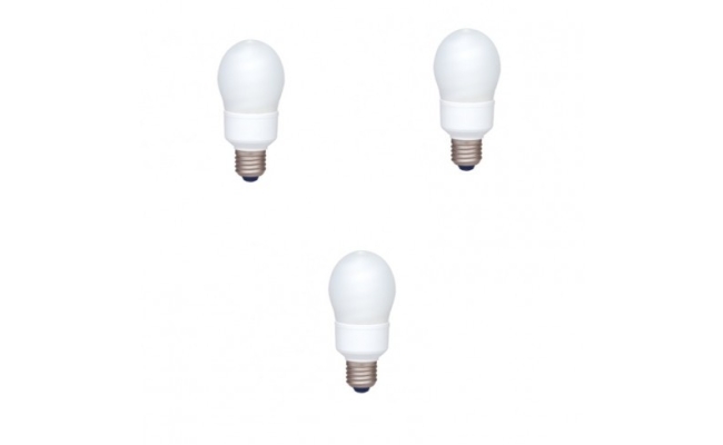Bec economic Panasonic EFA13E672V-3, 13W, Alb rece, E27, pachet 3 buc